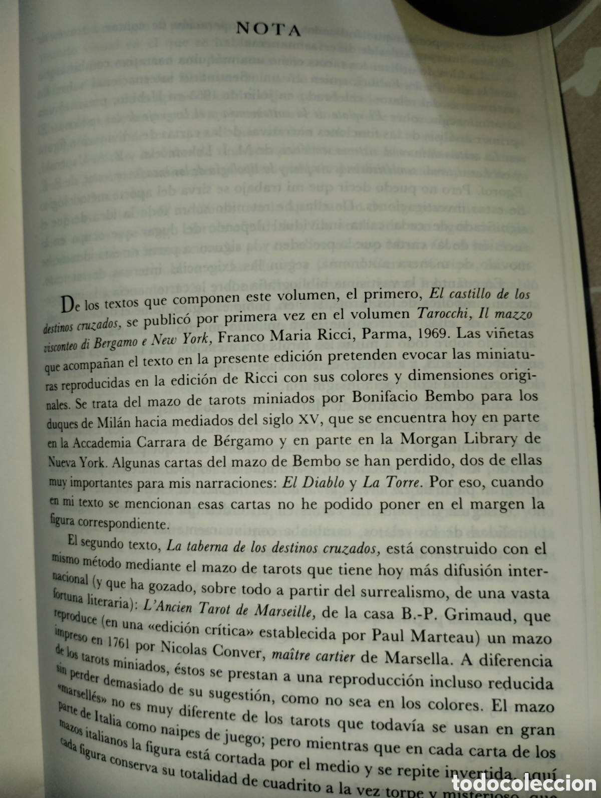 Libros de segunda mano: EL CASTILLO DE LOS DESTINOS CRUZADOS - Foto 6