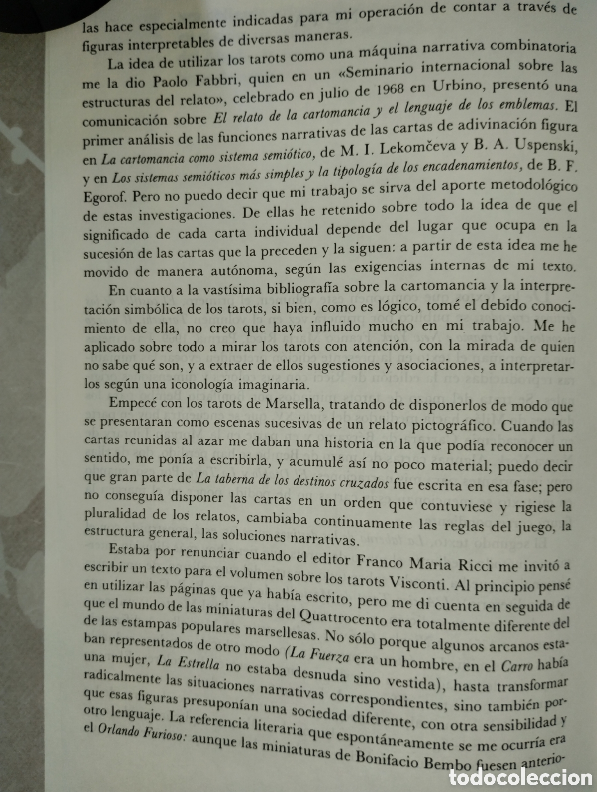 Libros de segunda mano: EL CASTILLO DE LOS DESTINOS CRUZADOS - Foto 7