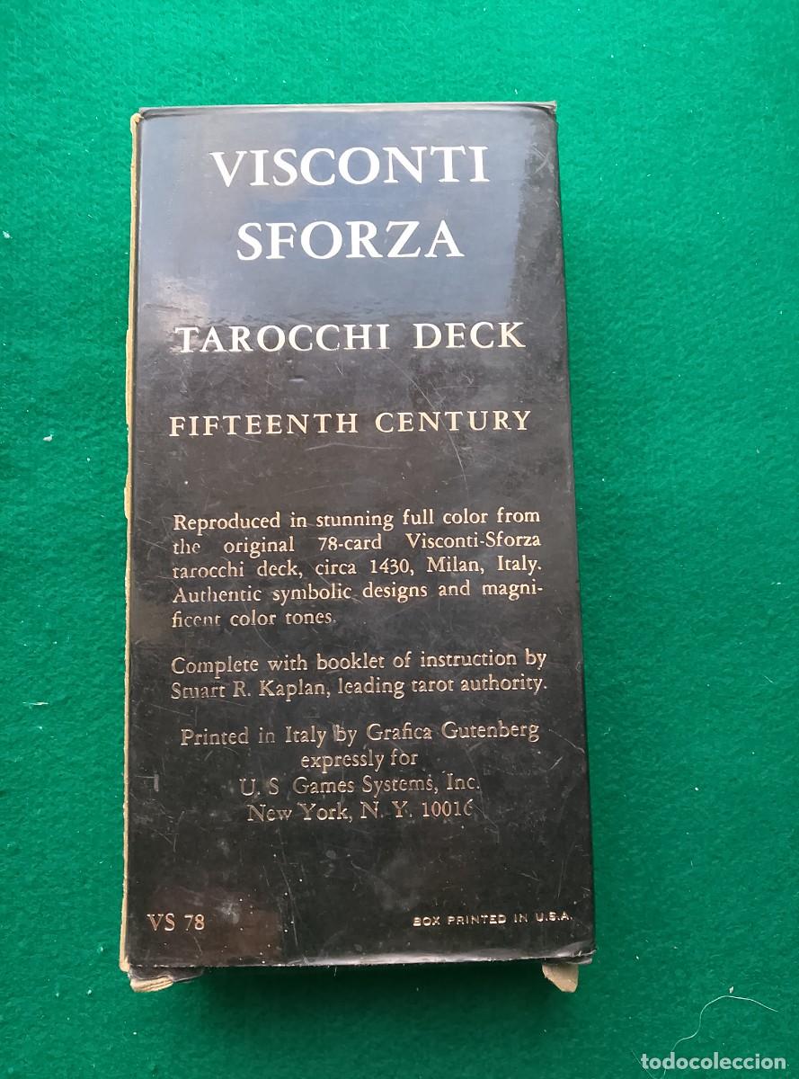 Libros de segunda mano: Tarot Visconti Sforza 1975 - Foto 3