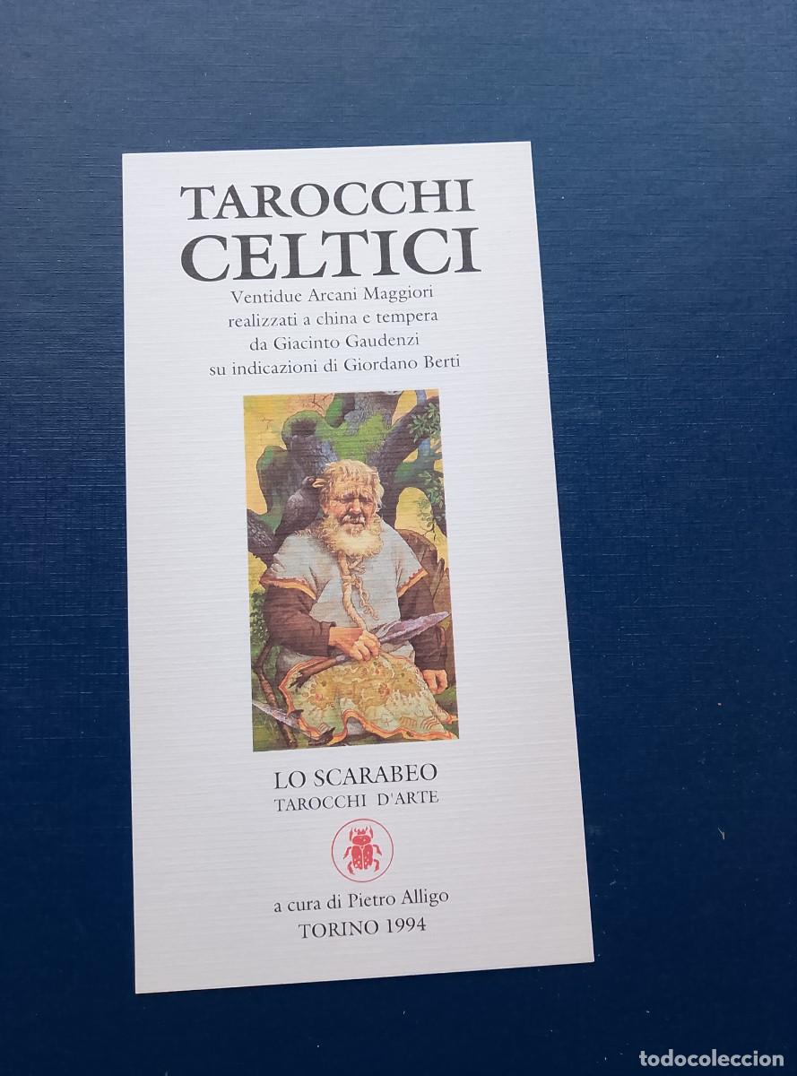 Libros de segunda mano: TAROCCHI CELTICI-TAROT CELTA-TAROT CELTICO - Foto 5