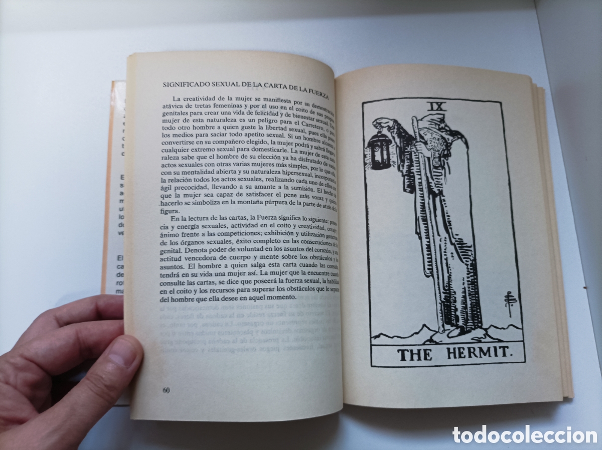 Libros de segunda mano: El tarot sexual Theodor Laurence - Foto 6