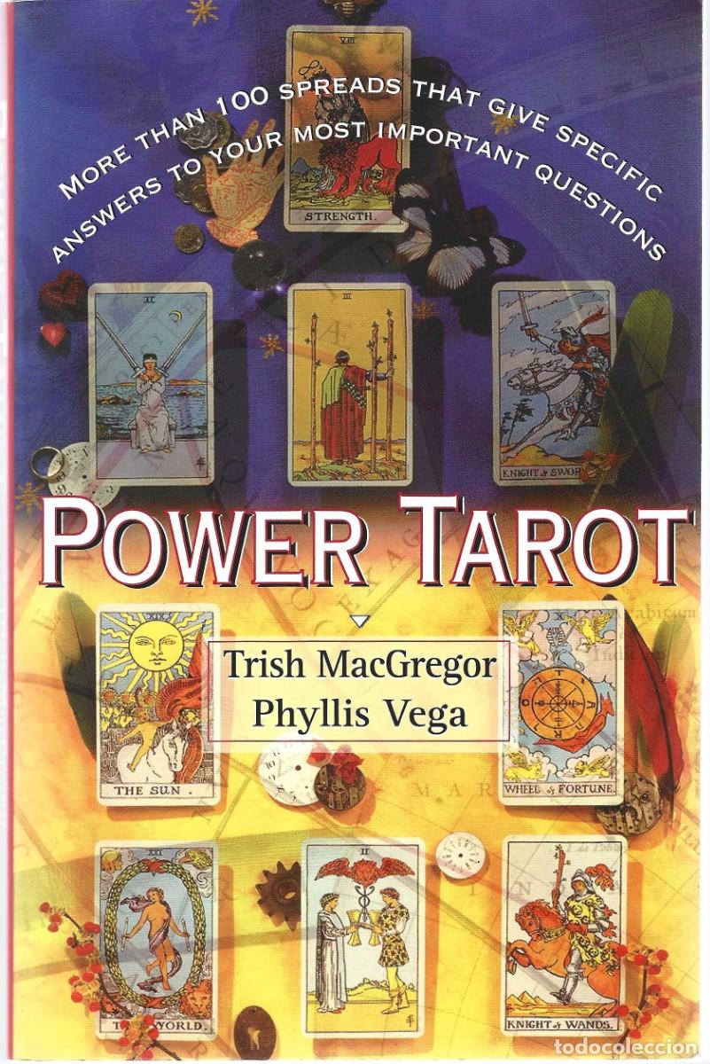 Libros de segunda mano: POWER TAROT TRISH MACGREGOR & PHYLLIS VEGA (TEXTO EN INGL&Eacute;S) - Foto 1