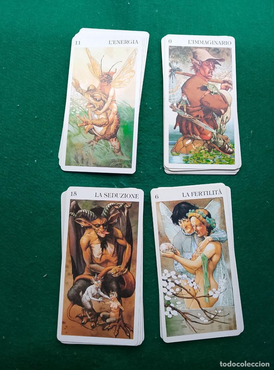 Libros de segunda mano: tarot Tarocchi dellAlba Dorata - Foto 4