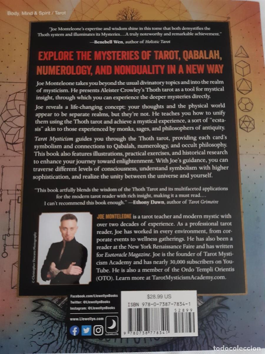 Libros de segunda mano: TAROT MYSTICISM JOE MONTELEONE THOTH TAROT - Foto 3