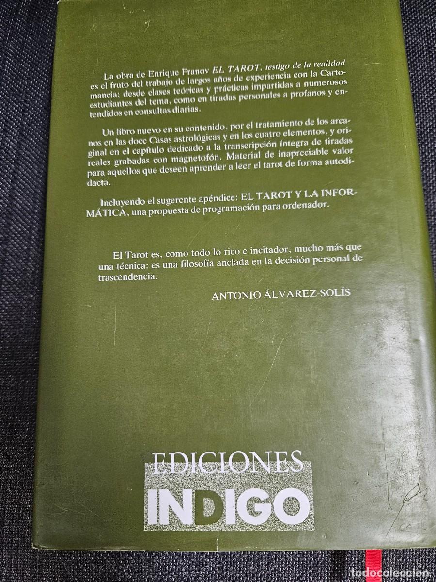 Libros de segunda mano: EL TAROT. TESTIGO DE LA REALIDAD - Foto 2
