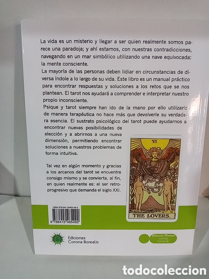 Libros de segunda mano: LIBRO DE TAROT. MANUAL TERAP&Eacute;UTICO DE TAROT. - Foto 2