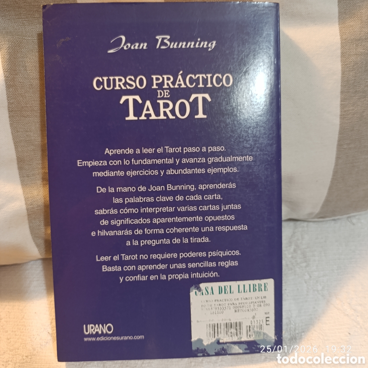 Libros de segunda mano: Curso Pr&aacute;ctico de Tarot&rdquo;&nbsp;de Joan Bunning.&nbsp;Editorial Urano. - Foto 7