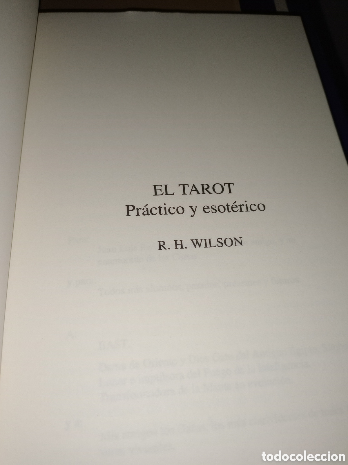 Libros de segunda mano: Toreteblanco el tarot pr&aacute;ctico y esot&eacute;rico R.H. Wilson - Foto 3