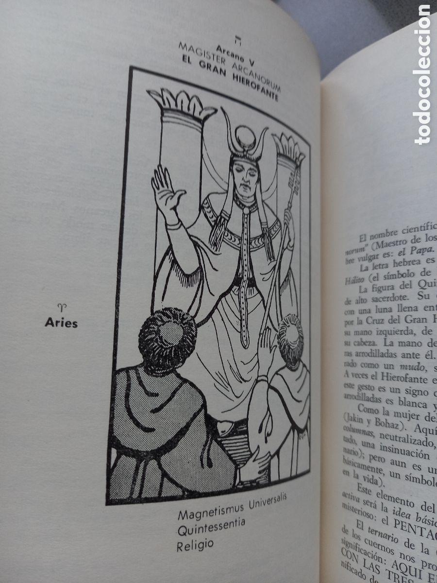 Libros de segunda mano: EL TAROT - MOUNI SADHU - KIER - 1971 - Foto 8