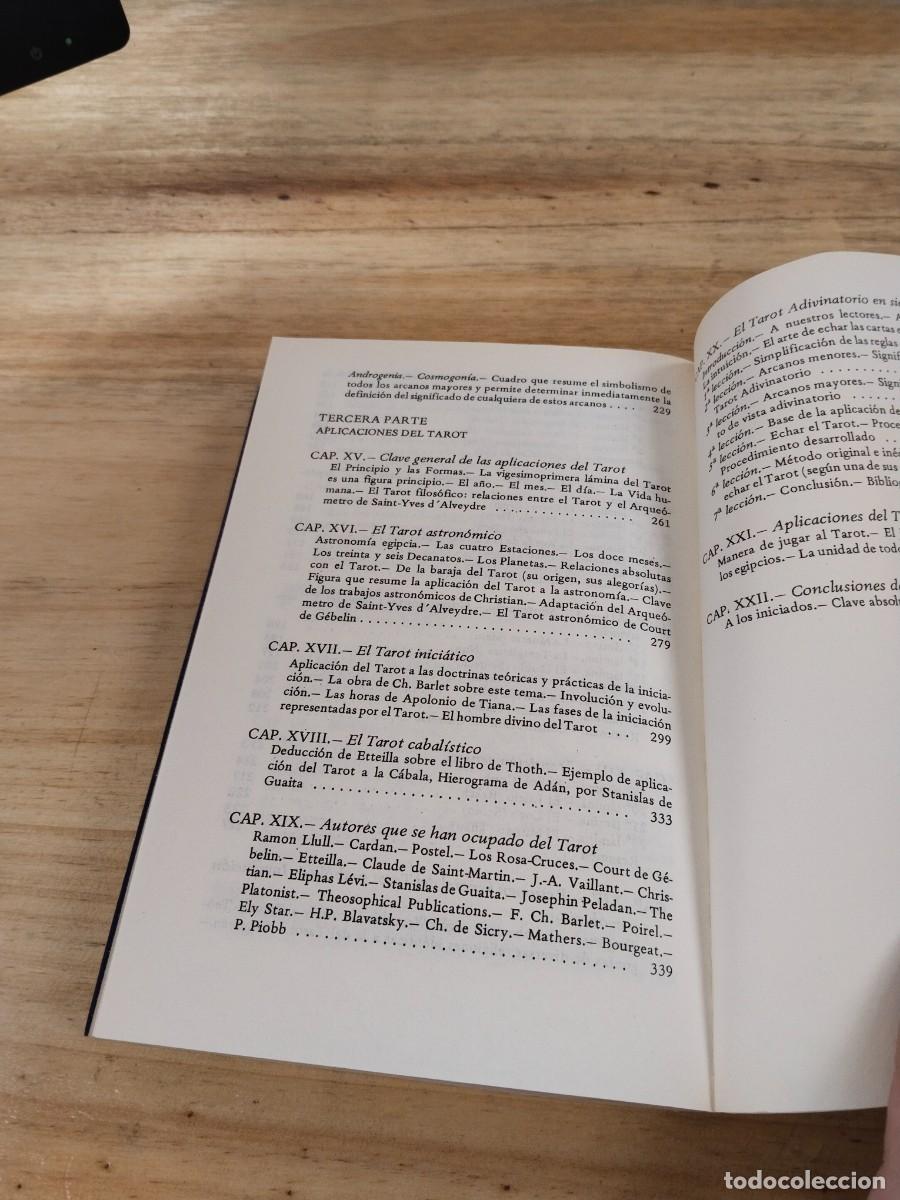 Libros de segunda mano: El Tarot de los Bohemios - Papus - Foto 15
