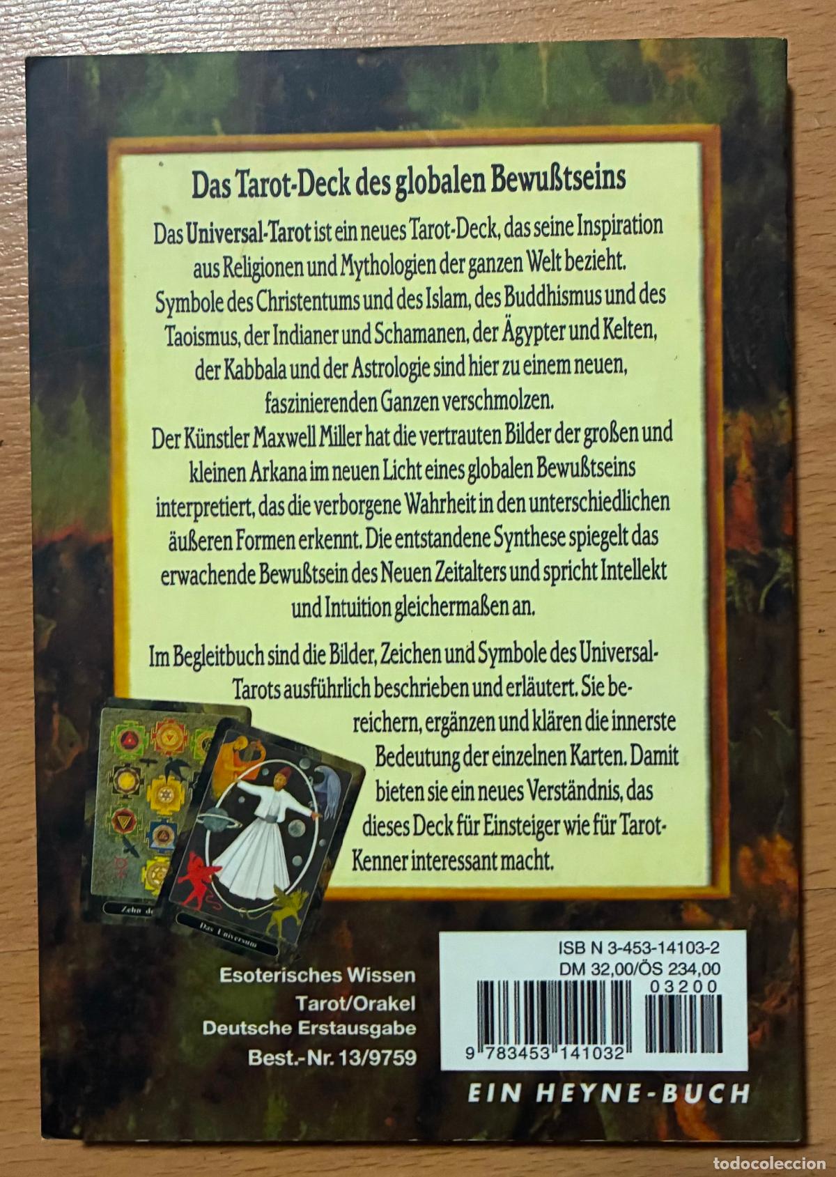 Libros de segunda mano: DAS UNIVERSAL TAROT, Maxwell Miller - Foto 2