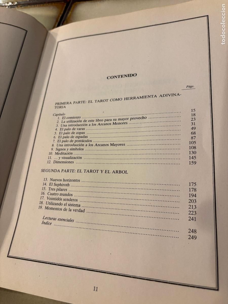 Libros de segunda mano: Manual pr&aacute;ctico del Tarot. Emily Peach. - Foto 3
