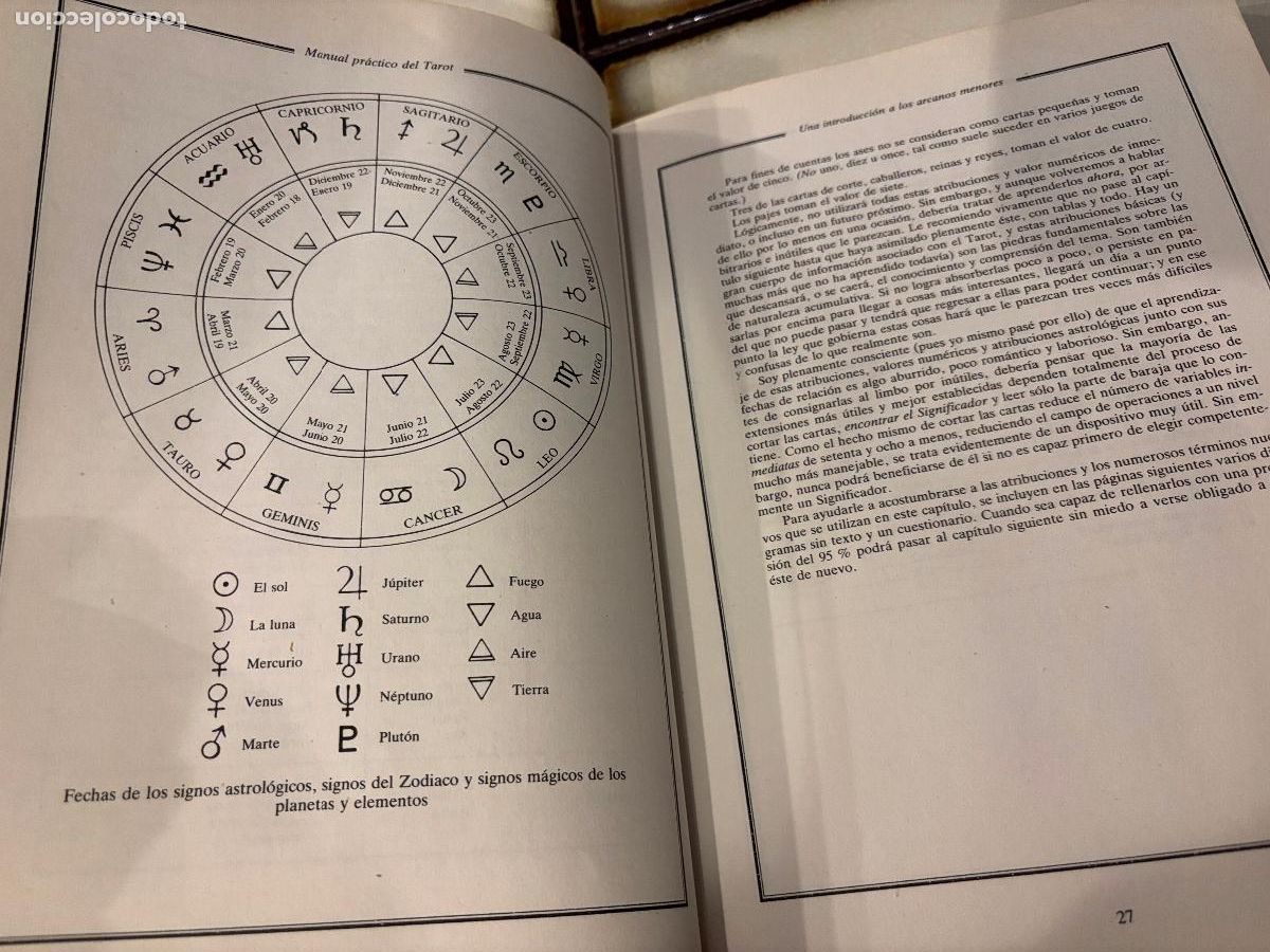 Libros de segunda mano: Manual pr&aacute;ctico del Tarot. Emily Peach. - Foto 5