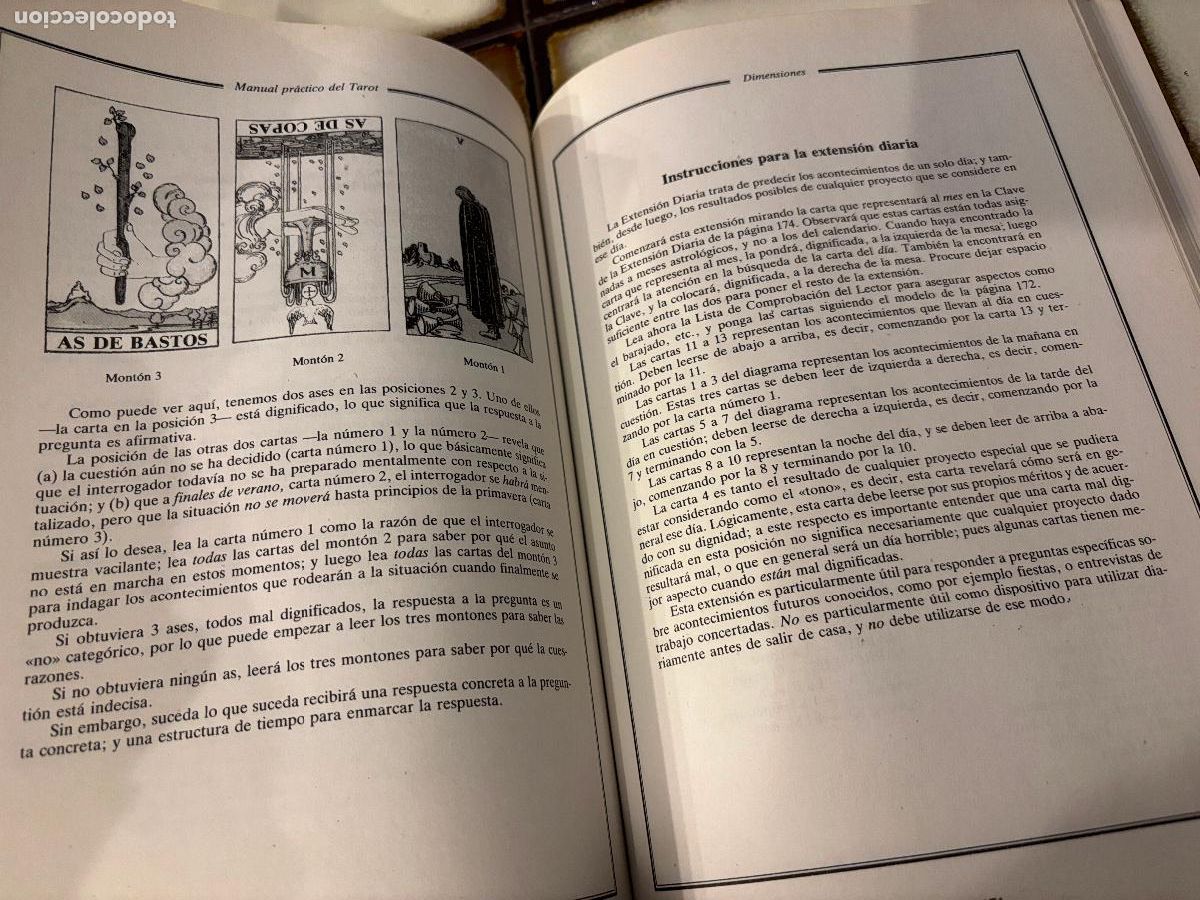 Libros de segunda mano: Manual pr&aacute;ctico del Tarot. Emily Peach. - Foto 6