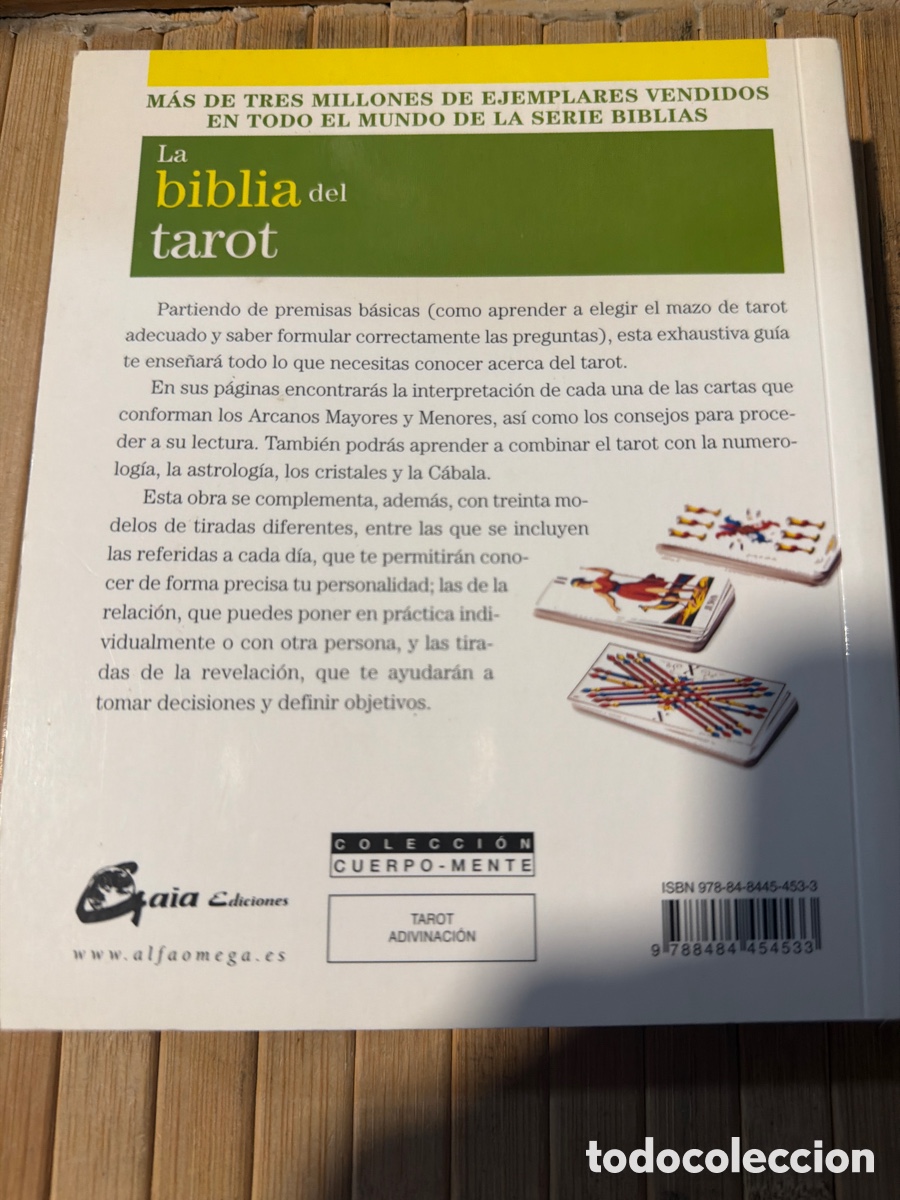 Libros de segunda mano: La Biblia del tarot ( Sarah Bartlett ) - Foto 2