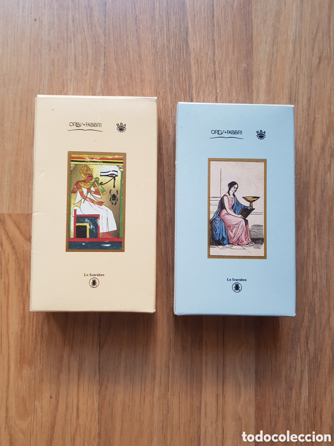 Libros de segunda mano: Pack naipes tarot. Tarot egipcio, tarot thot - Foto 2