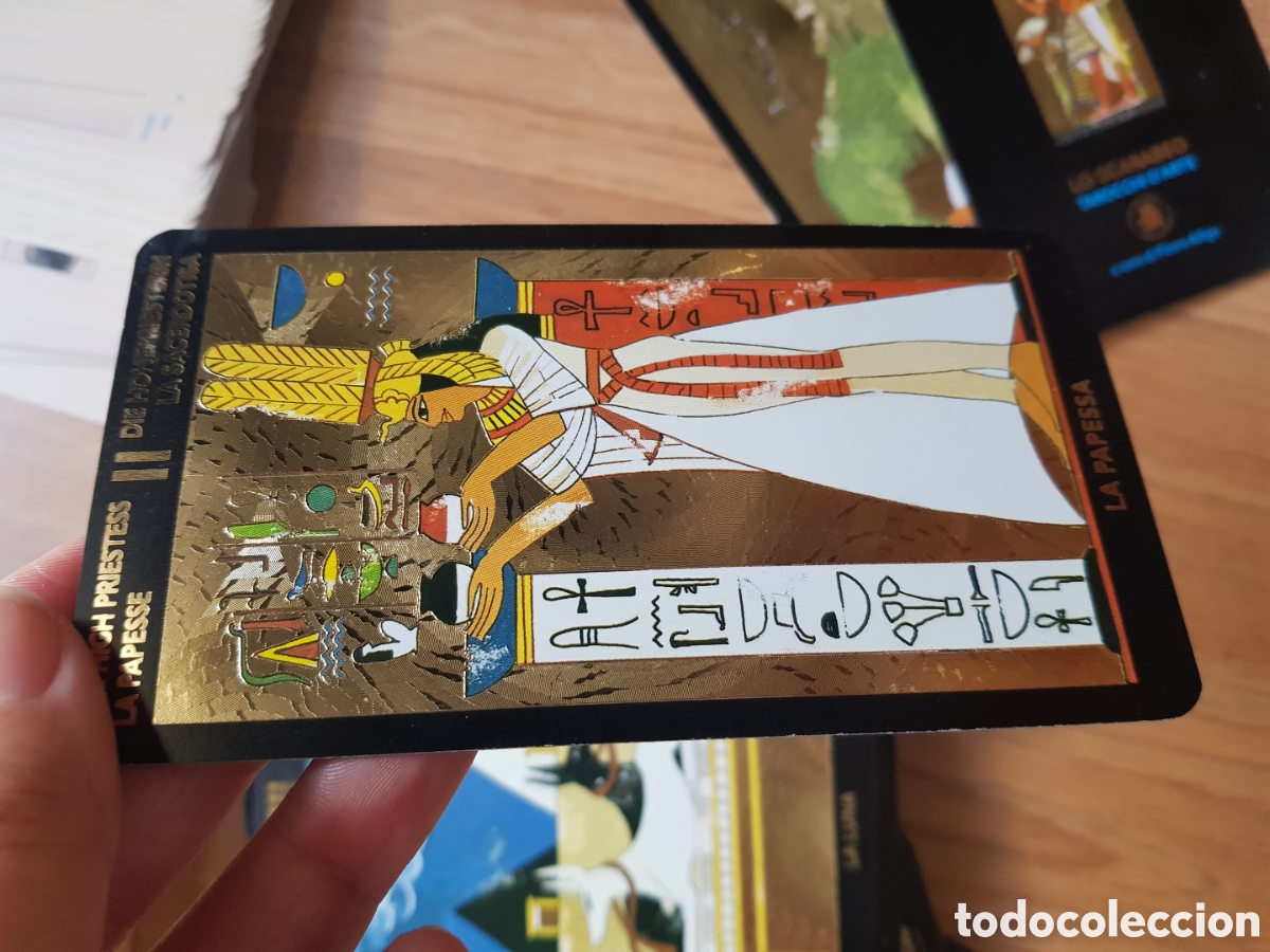 Libros de segunda mano: Pack naipes tarot. Tarot egipcio, tarot thot - Foto 4