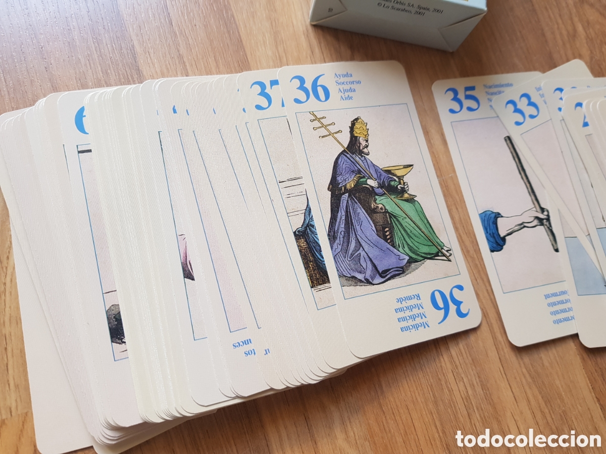 Libros de segunda mano: Pack naipes tarot. Tarot egipcio, tarot thot - Foto 7