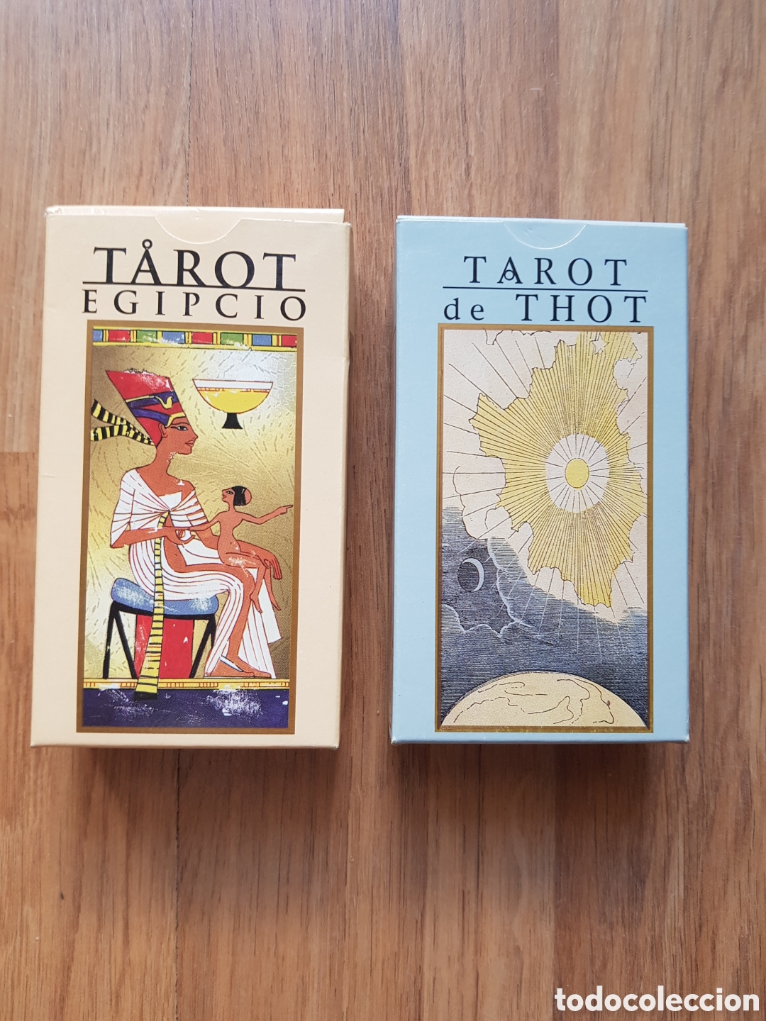 Libros de segunda mano: Pack naipes tarot. Tarot egipcio, tarot thot