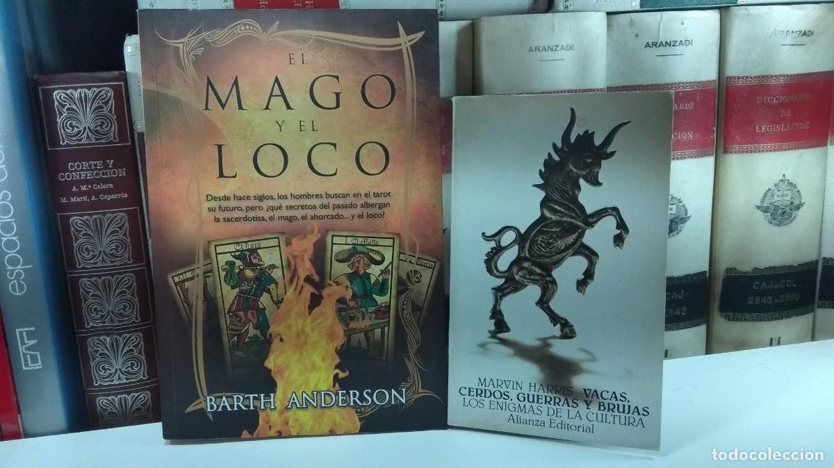 Libros de segunda mano: EL MAGO Y EL LOCO. Por Barth Anderson / VACAS, CERDOS, GUERRAS Y BRUJAS. LOS ENIGMAS DE LA CULTURA.
