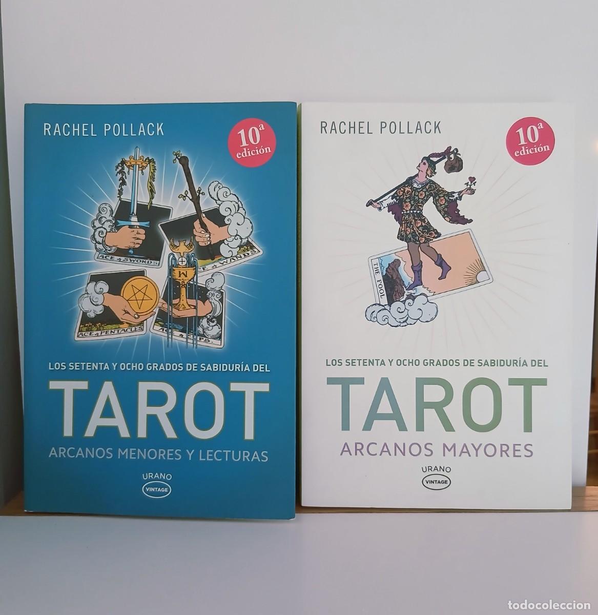 Libros de segunda mano: 78 GRADOS DE SABIDURIA DEL TAROT. 2 tomos. Arcanos Mayores y Arcanos menores y lecturas. Rachel Poll