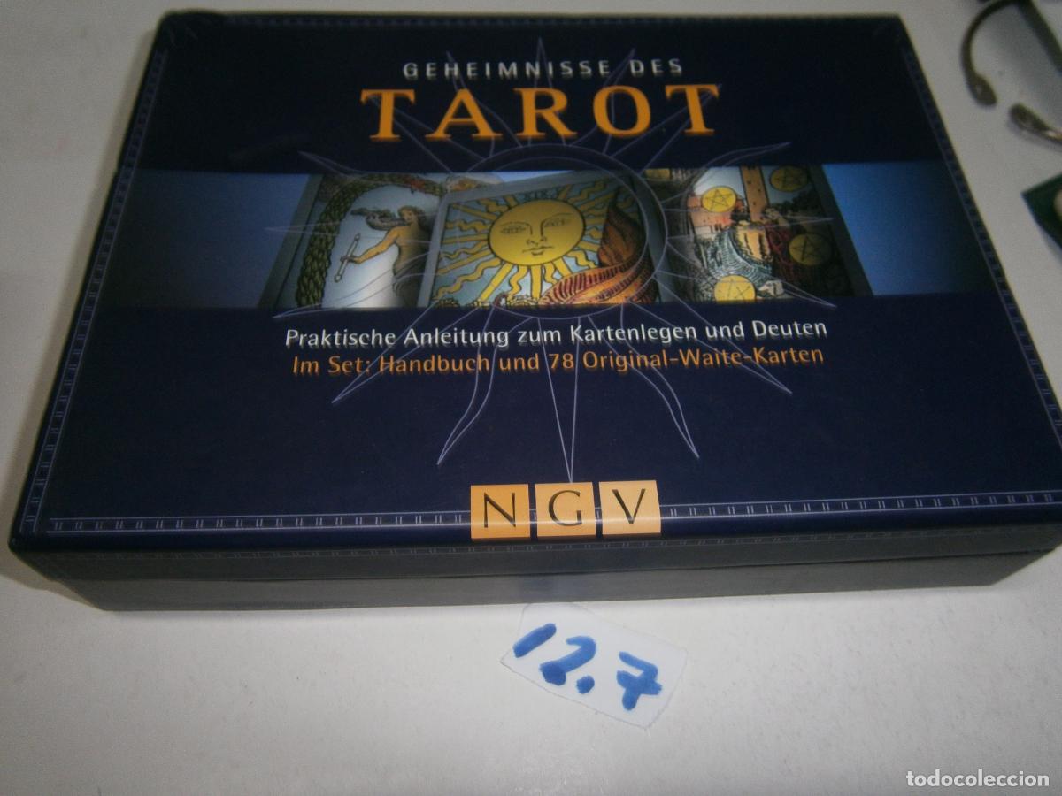Libros de segunda mano: SET DE CARTAS Y LIBRO SECRETOS DEL TAROT EDITORIAL ALEMANA NGV