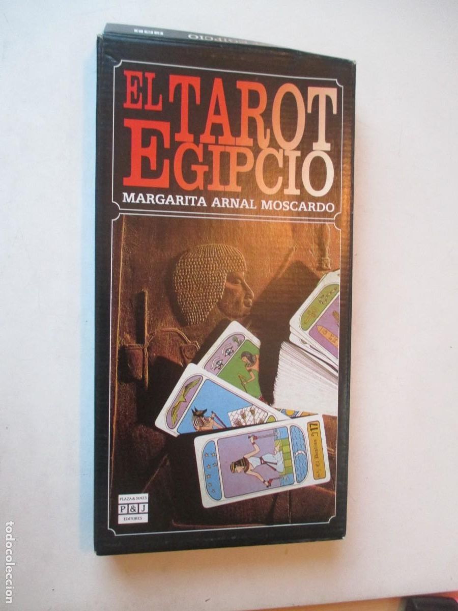 Libros de segunda mano: MARGARITA ARNAL MOSCARDO El tarot egipcio (libro + cartas) W41948