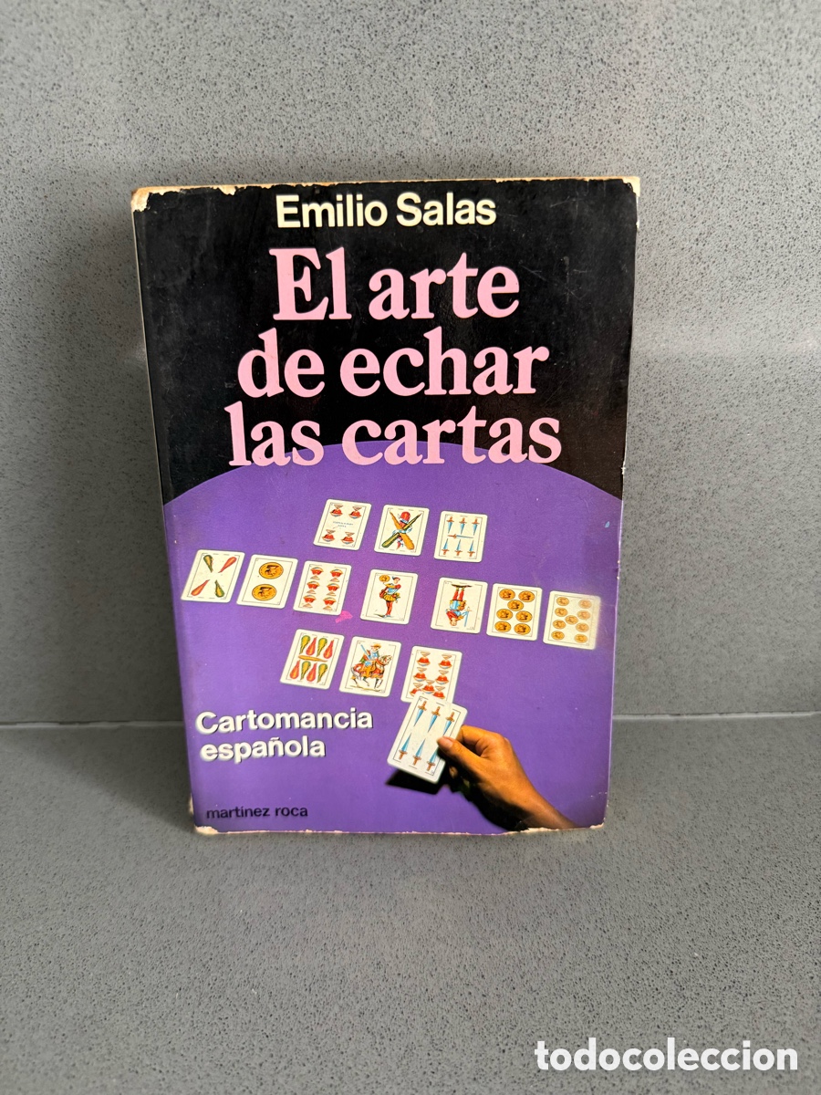 Libros de segunda mano: EL ARTE DE ECHAR LAS CARTAS - EMILIO SALAS - CARTOMANCIA ESPA&Ntilde;OLA - ED. MARTINEZ ROCA 1983