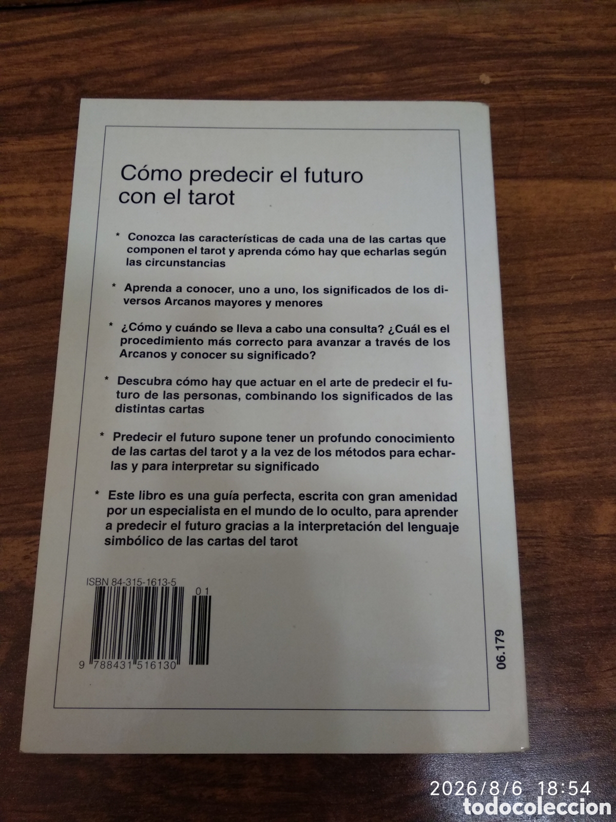 Libros de segunda mano: C&oacute;mo predecir el futuro con el tarot - Foto 3