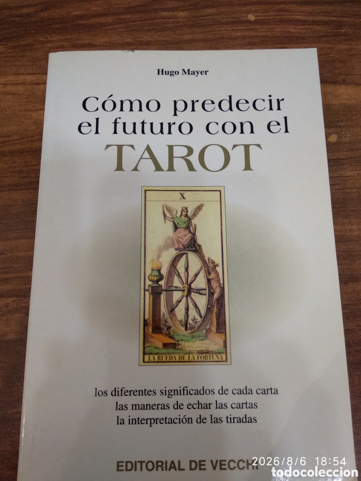 Libros de segunda mano: C&oacute;mo predecir el futuro con el tarot - Foto 1