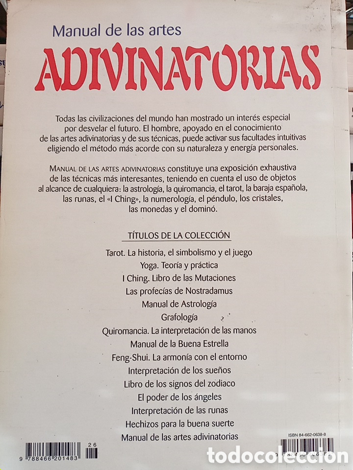 Libros de segunda mano: MANUAL DE LAS ARTES ADIVINATORIAS. LIBSA - Foto 2