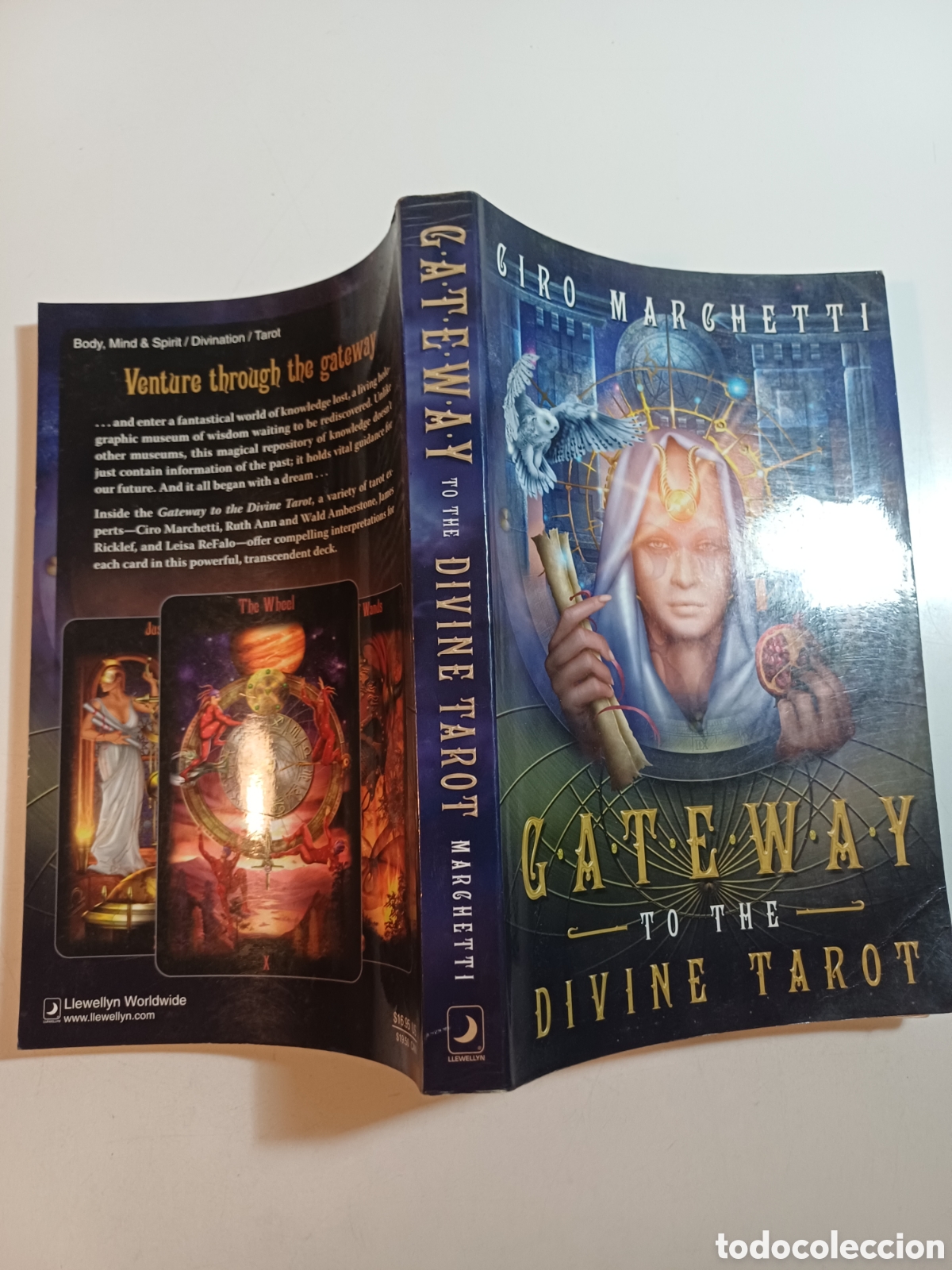 Libros de segunda mano: Gateway to Divine Tarot Ciro Marchetti 2009 INGL&Eacute;S - Foto 6