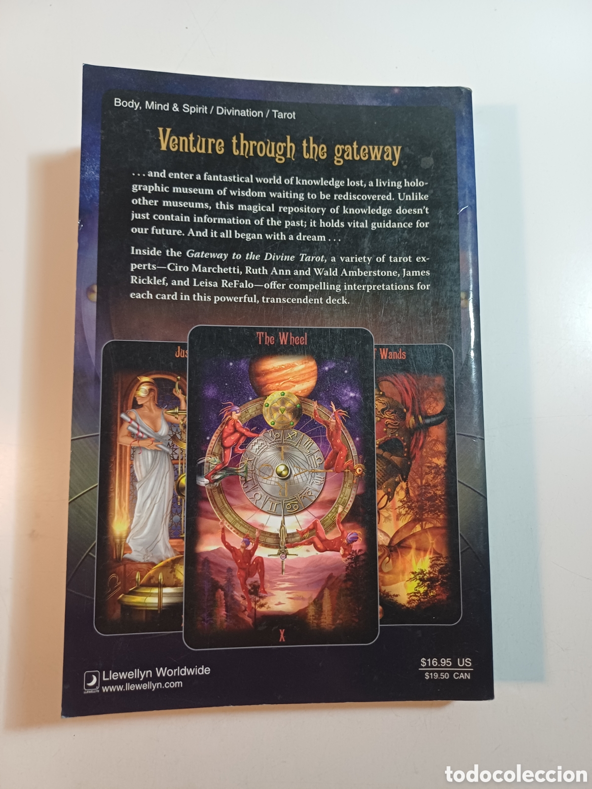 Libros de segunda mano: Gateway to Divine Tarot Ciro Marchetti 2009 INGL&Eacute;S - Foto 7