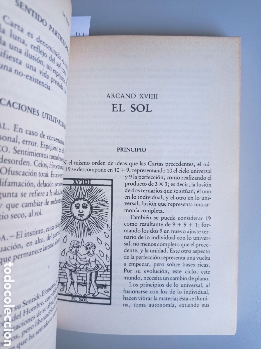 Libros de segunda mano: EL TAROT DE MARSELLA. COLECCI&Oacute;N LA TABLA ESMERALDA. - Foto 5