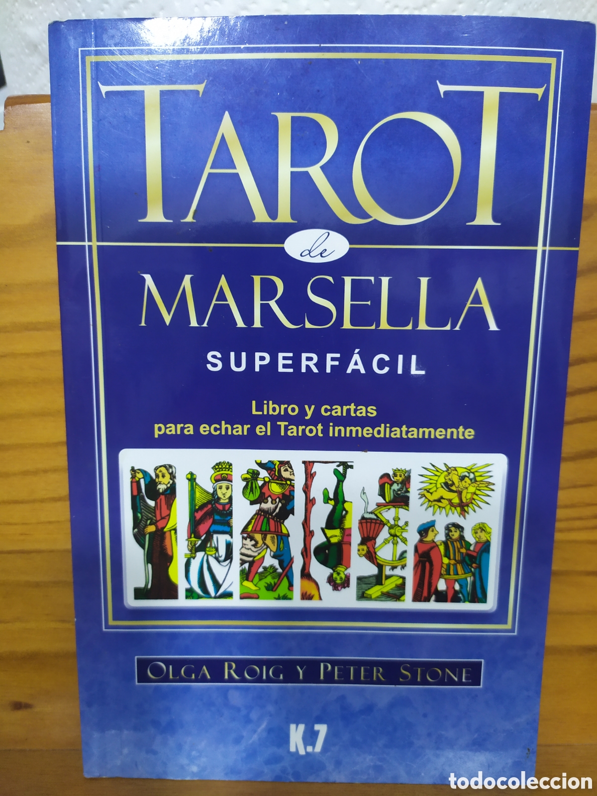 Livres d'occasion: Tarot de Marsella superf&aacute;cil - Olga Roig y Peter Stone (S&oacute;lo libro)