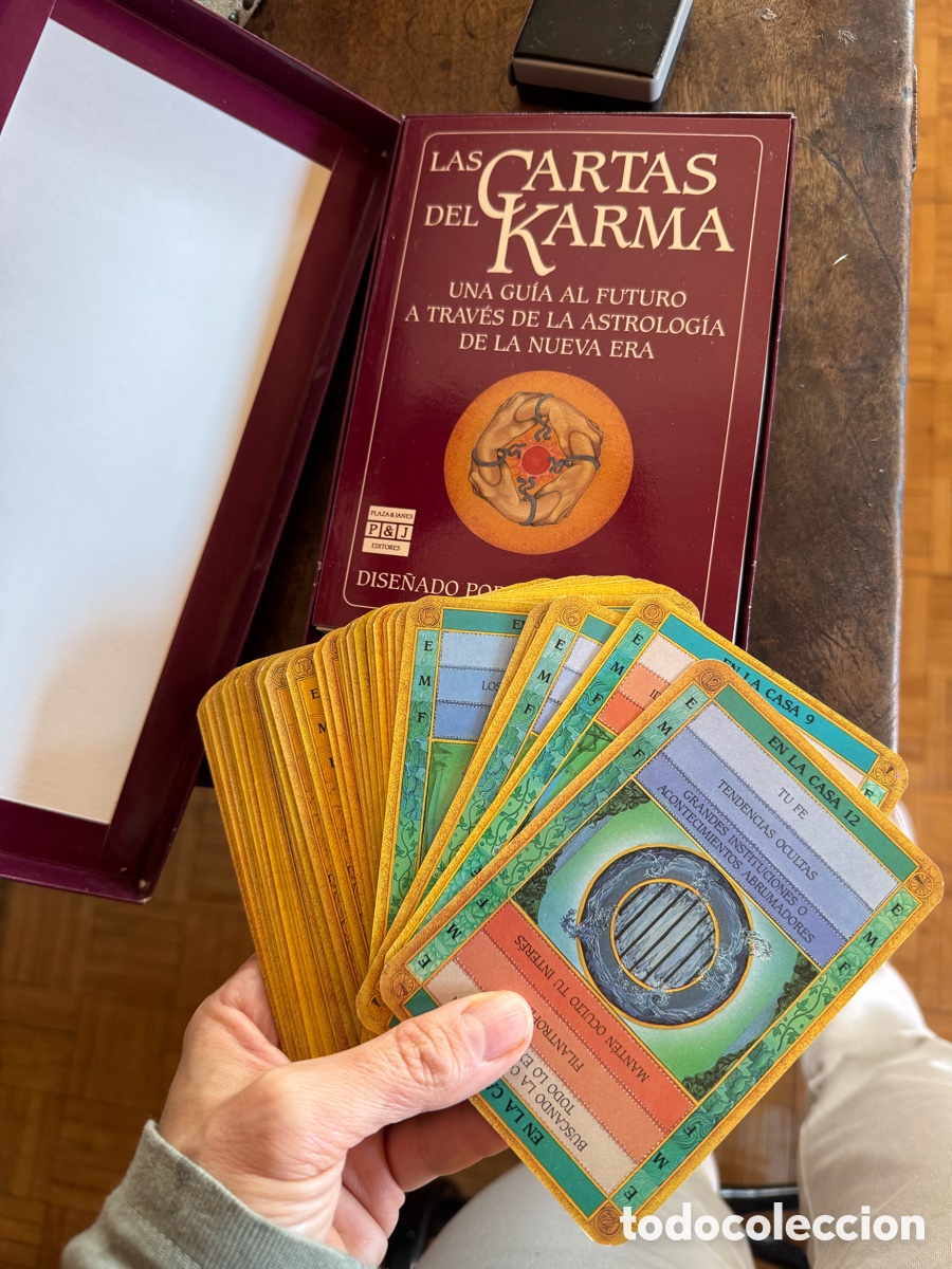 Libros de segunda mano: Las Cartas del Karma - Monte Farber (Edici&oacute;n Plaza & Jan&eacute;s) | COMPLETO