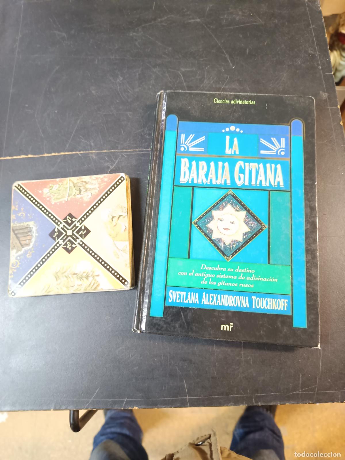 Libros de segunda mano: LIBRO LA BARAJA GITANA - SVETLANA ALEXANDROVNA TOUCHKOFF CON BARAJA DE 25 CARTAS