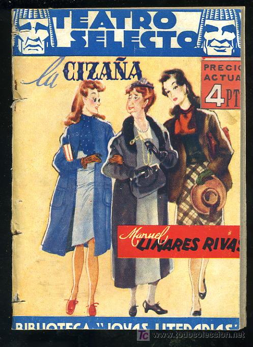 Libros de segunda mano: TEATRO SELECTO-NUM. 70,DICIEMBRE DE 1942,EDITORIAL CISNE,LA CIZA&Ntilde;A - Foto 1
