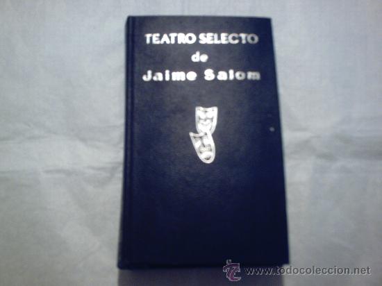 Libros de segunda mano: TEATRO SELECTO DE JAIME SALOM (ESCELICER) - Foto 1