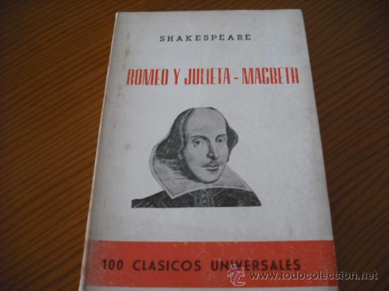 Libros de segunda mano: ROMEO Y JULIETA Y MACBETH DE WILLIAM SHAKESPEARE  EDICION 1969 - Foto 1