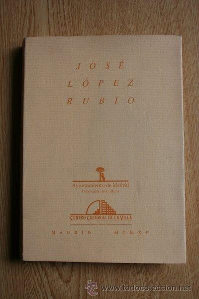 Libros de segunda mano: Libro homenaje a Jos&eacute; L&oacute;pez Rubio. Celos del aire. - Foto 1