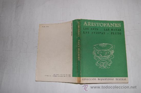 Libros de segunda mano: Las Aves. Las Ranas. Las Avispas. Pluto.  ARISTOFANES  RM55137 - Foto 1