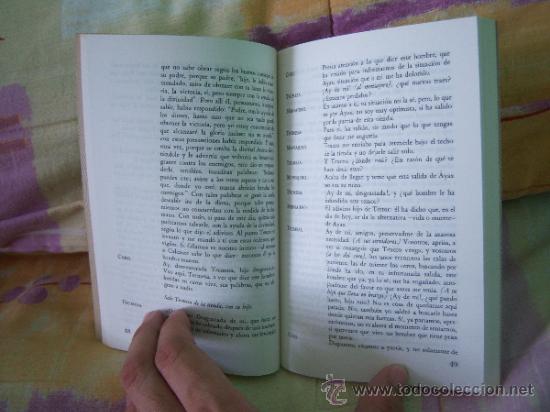 Libros de segunda mano: S&Oacute;FOCLES Ayax, Antigona, Edipo Rey - Foto 4