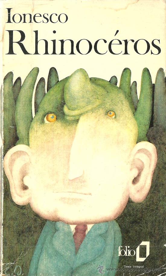Libros de segunda mano: Rhinoc&eacute;ros / Eug&egrave;ne Ionesco * FRANC&Eacute;S * - Foto 1