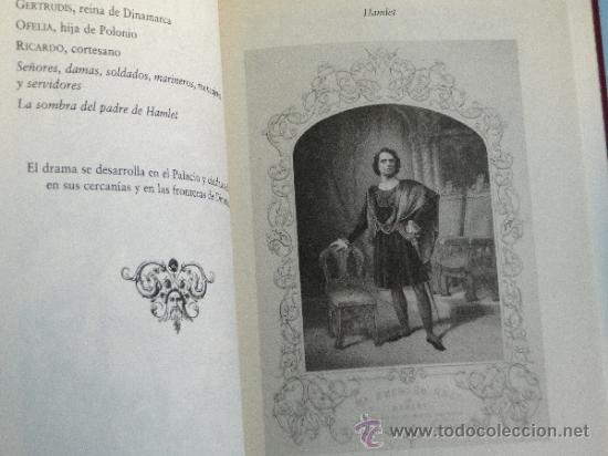 Libros de segunda mano: HAMLET- OBRA COMPLETA--WILLIAM SHAKESPEARE - Foto 2