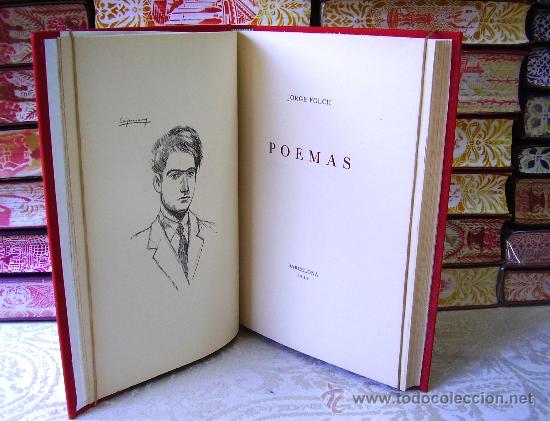 Libros de segunda mano: POEMAS . Autor :  Folch, Jorge - Foto 2