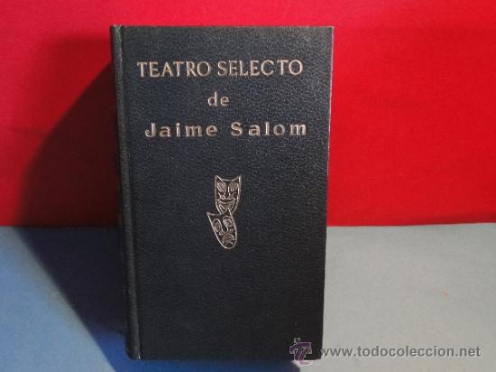 Libros de segunda mano: TEATRO SELECTO DE JAIME SALOM. - Foto 1