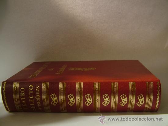 Libros de segunda mano: TEATRO SELECTO DE ARIST&Oacute;FANES.ESCELICER ED.1970 - Foto 3