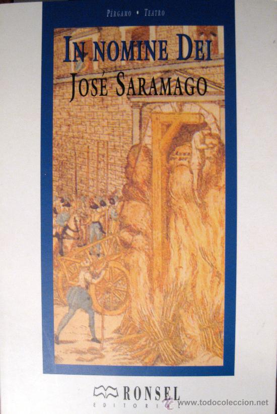 Libros de segunda mano: JOS&Eacute; SARAMAGO. IN NOMINE DEI - Foto 1
