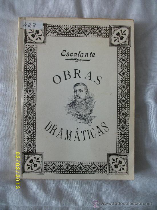 Libros de segunda mano: ESCALANTE OBRAS DRAMATICAS-A&Ntilde;O 1976. - Foto 1